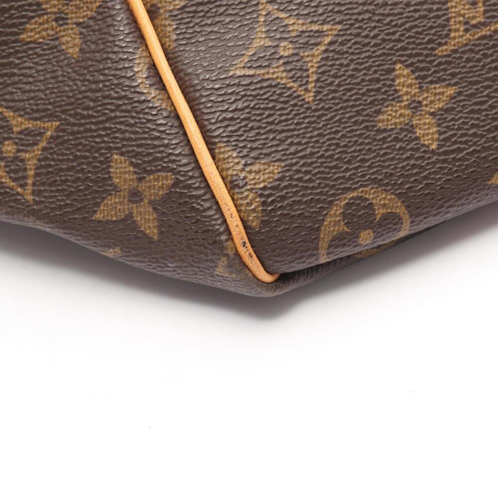 LOUIS VUITTON Brown Monogram Leather Keepall 45 Boston Bag - Picture 7 of 14